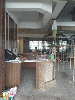 青島繪美時(shí)尚裝飾工程墻繪案例分享11